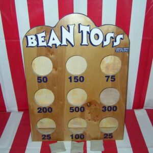 bean toss carnival game