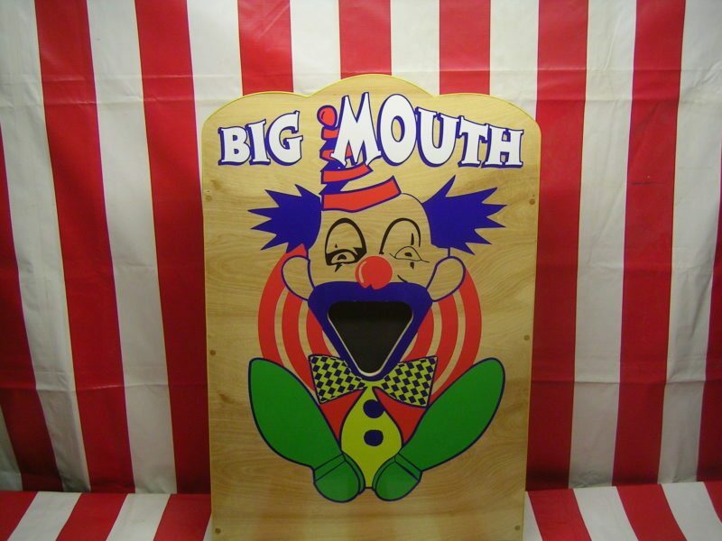 big mouth carnival game