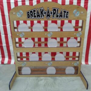 Break A Plate Carnival Game