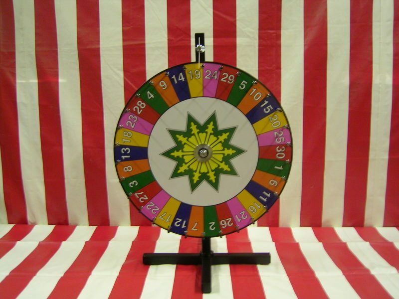 Meat Raffle Prize Wheel
