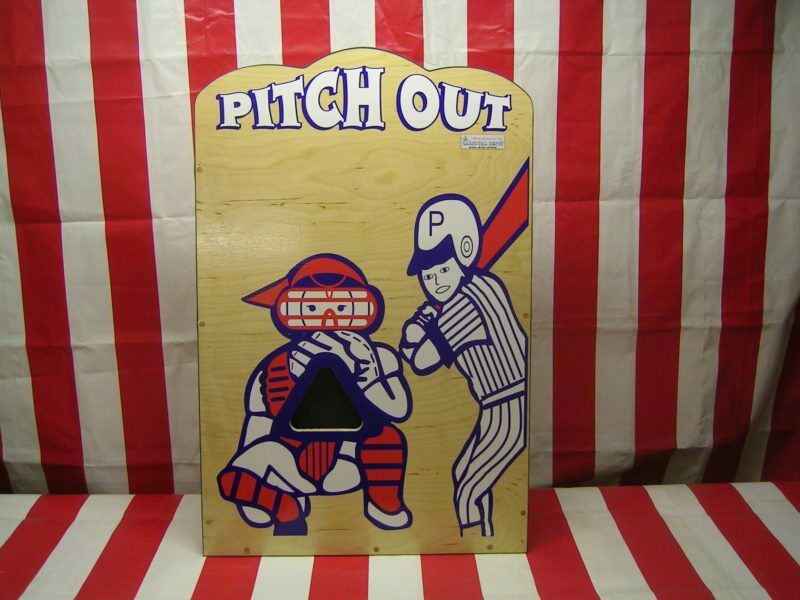 Pitch Out Carnival Game