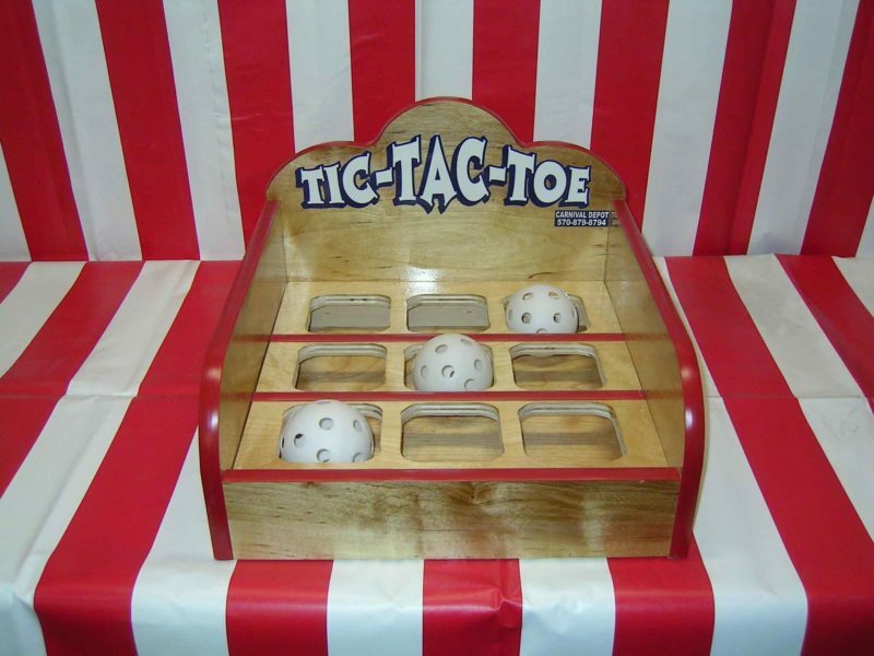 Tic Tac Toe Carnival Game