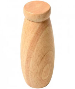 wooden knockdown bottle