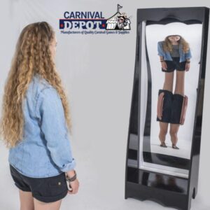 Freestanding Funhouse Mirrors