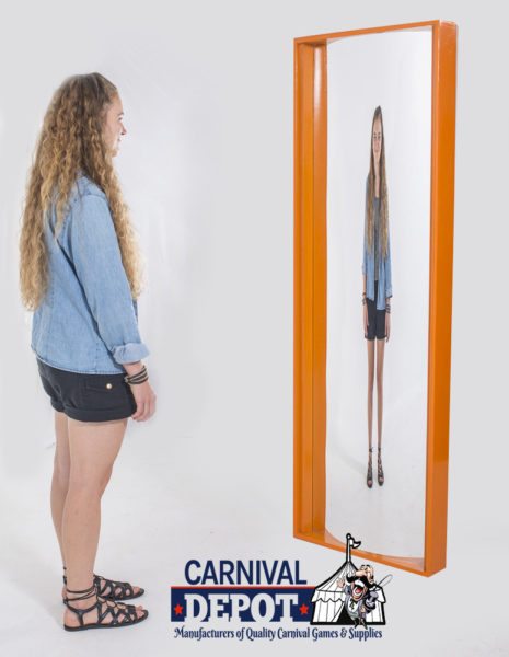 Custom 6 Funhouse Mirror Natural Funhouse Mirrors Carnival Depot