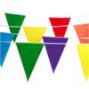 Multi Color Pennant Flag carnival Supplies