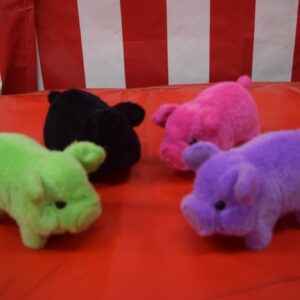 Plush Animated Pigs Carnival Supplies