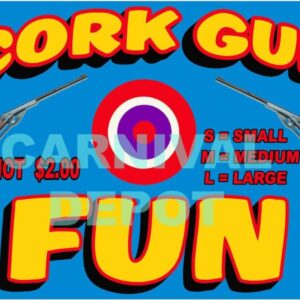Cork Gun Sign