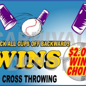 Knock Off Cups Sign