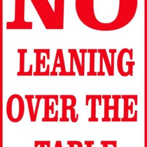 Carnival Safety Sign
