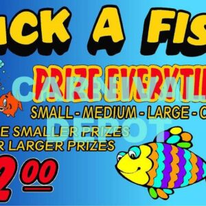 Pick a Fish Sign