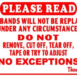 Carnival Safety Sign