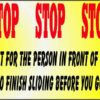 Carnival Safety Sign