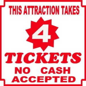 Carnival Ride Sign