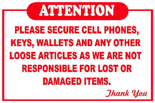 attention sign