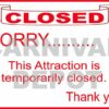 Carnival Safety Sign