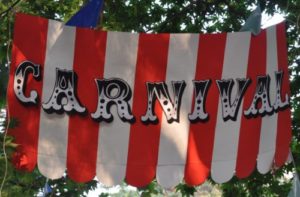 backyard carnival party