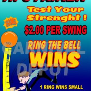hi striker carnival sign