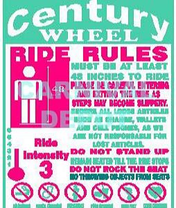 Century Wheel Sign
