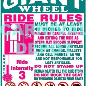 Giant Wheel Sign