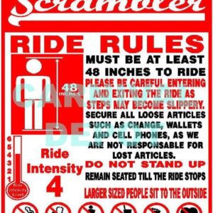 Scrambler Sign