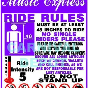 Music Express Sign