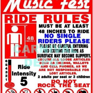 Music Fest Sign