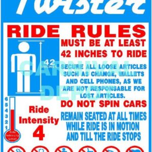 Twister Sign