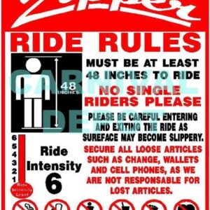 Zipper Sign