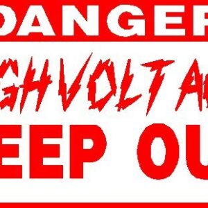 Carnival Safety Sign