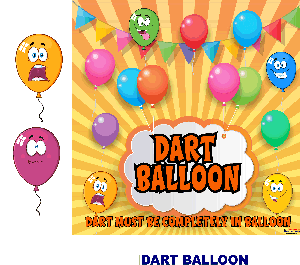 Dart Balloon Case Graphic