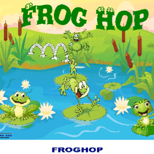 Frog Hop Case Graphic
