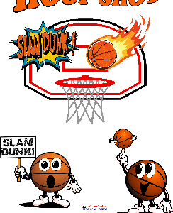 Hoop Shot Case Graphic