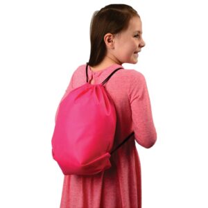 Neon Drawstring Backpacks Carnival Prize