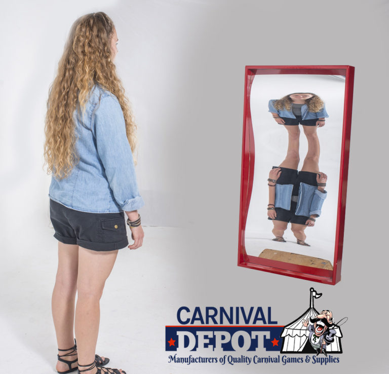 4' Funhouse Mirror(Convex Concave Convex)