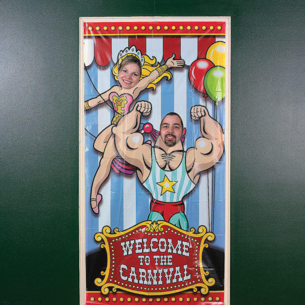 Vinyl Big Top Photo Door Banner