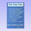 slide safety sign