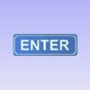 enter sign