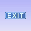 exit sign
