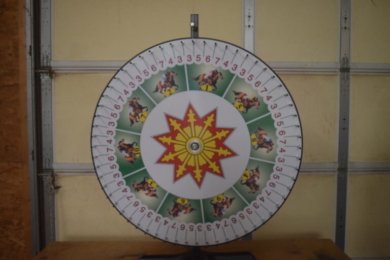 Horse Derby Prize Wheel