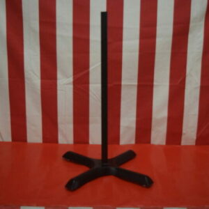 Steel Base & Pole Table Stand without Hardware