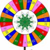 30 number meat raffle wheel