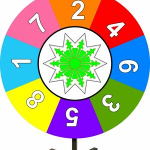 48 Inch 8 number wheel
