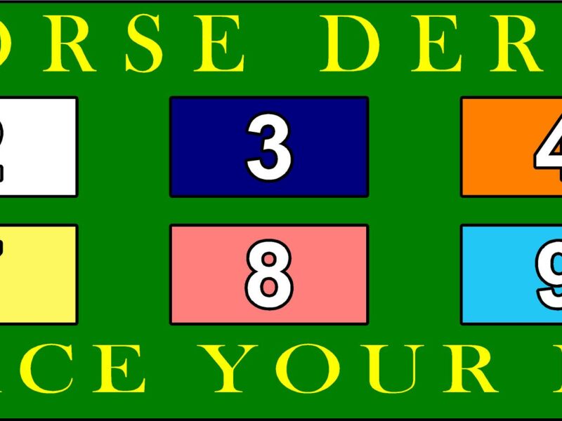 horse derby laydown