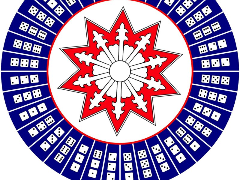white dice wheel