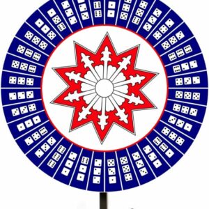 white dice wheel