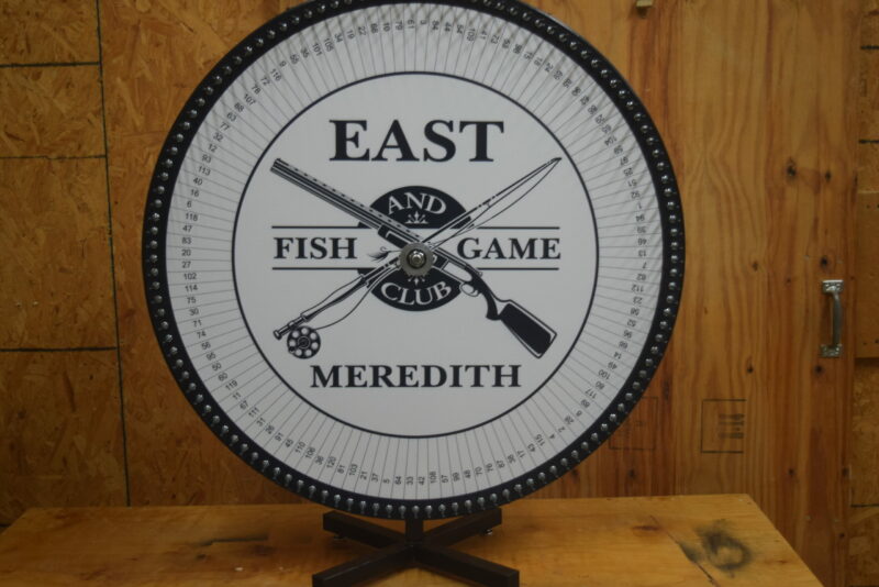 Custom Meat Raffle Wheel