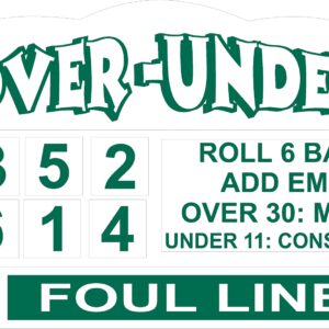 Over Under Graphic