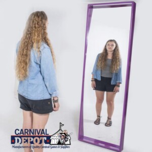 VERTICALLY CONVEX 6' Funhouse Mirror(VERTICALLY CONVEX)