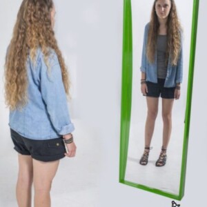Vertically Concave 6' Funhouse Mirror